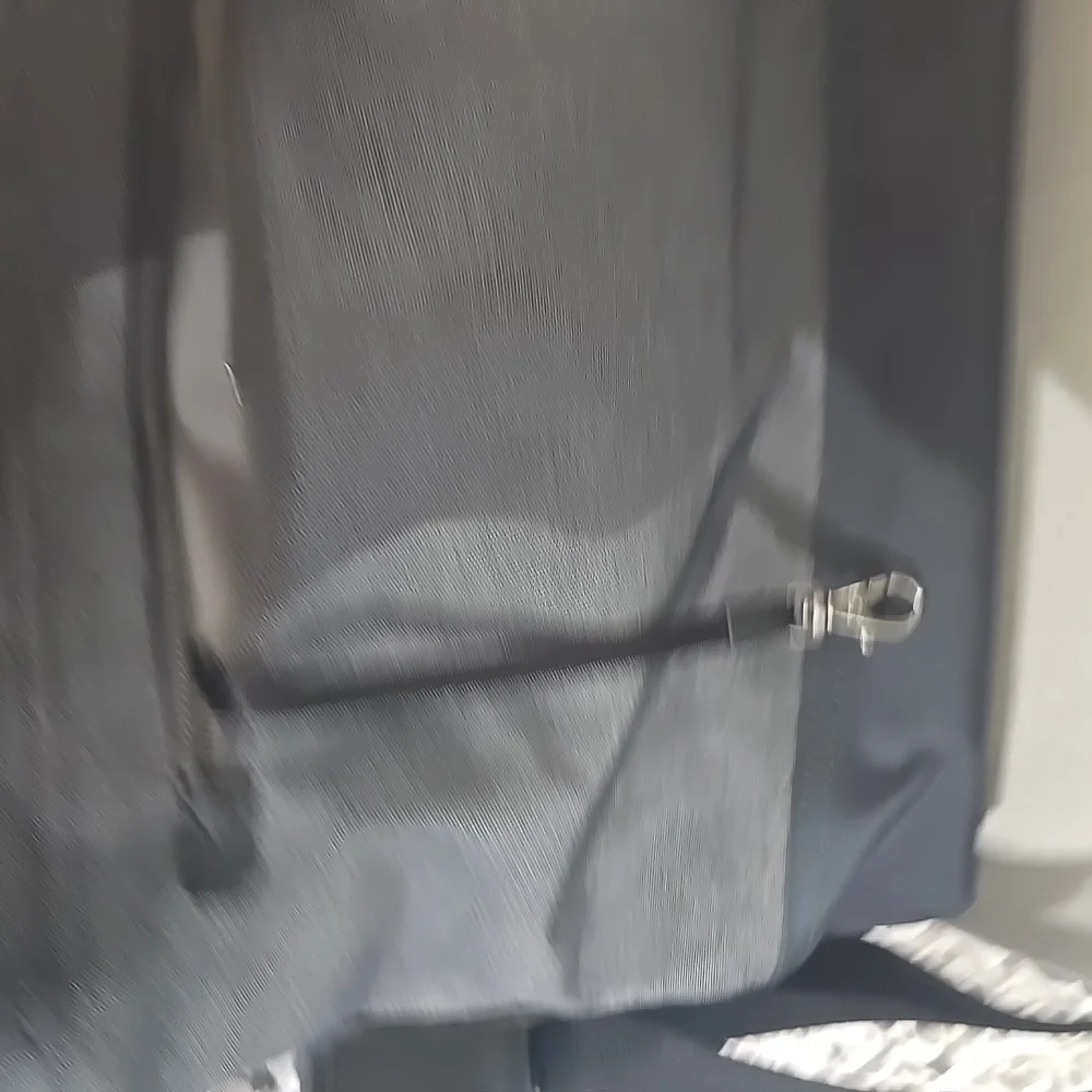 Tumi Blue Denim and Black Men's Bag